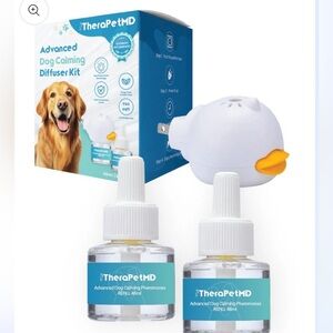 TheraPetMD Dog Calming Diffuser Kit With 2 Refills. Brand New!